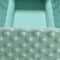Hello Honey® 11" Mint Ceramic Hobnail Planter with Scalloped Edge
